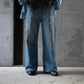 T.T Taiga Takahashi(ティー・ティー/タイガ タカハシ)/Lot.717 Damaged Painter Pants With Buckle