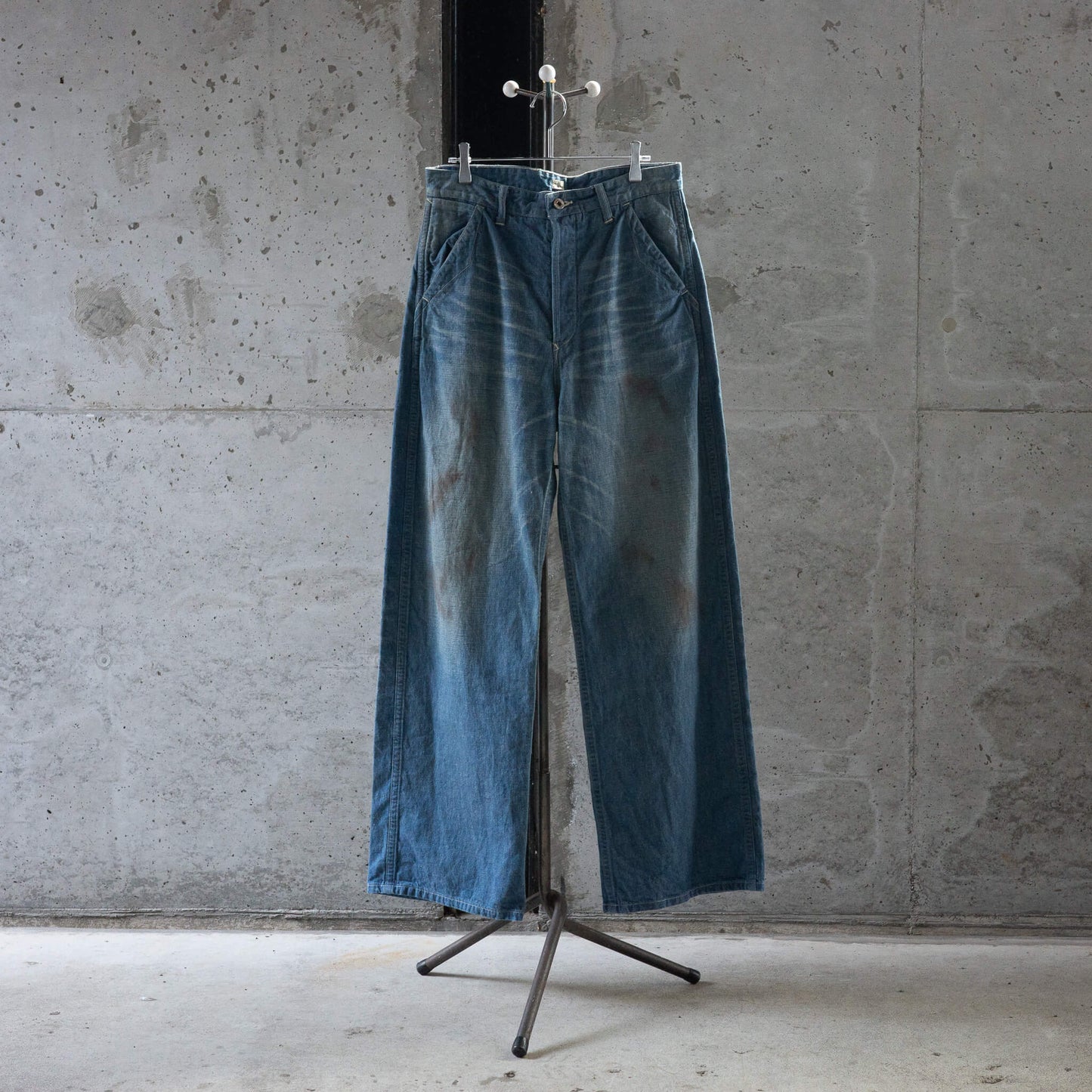 T.T Taiga Takahashi(ティー・ティー/タイガ タカハシ)/Lot.717 Damaged Painter Pants With Buckle