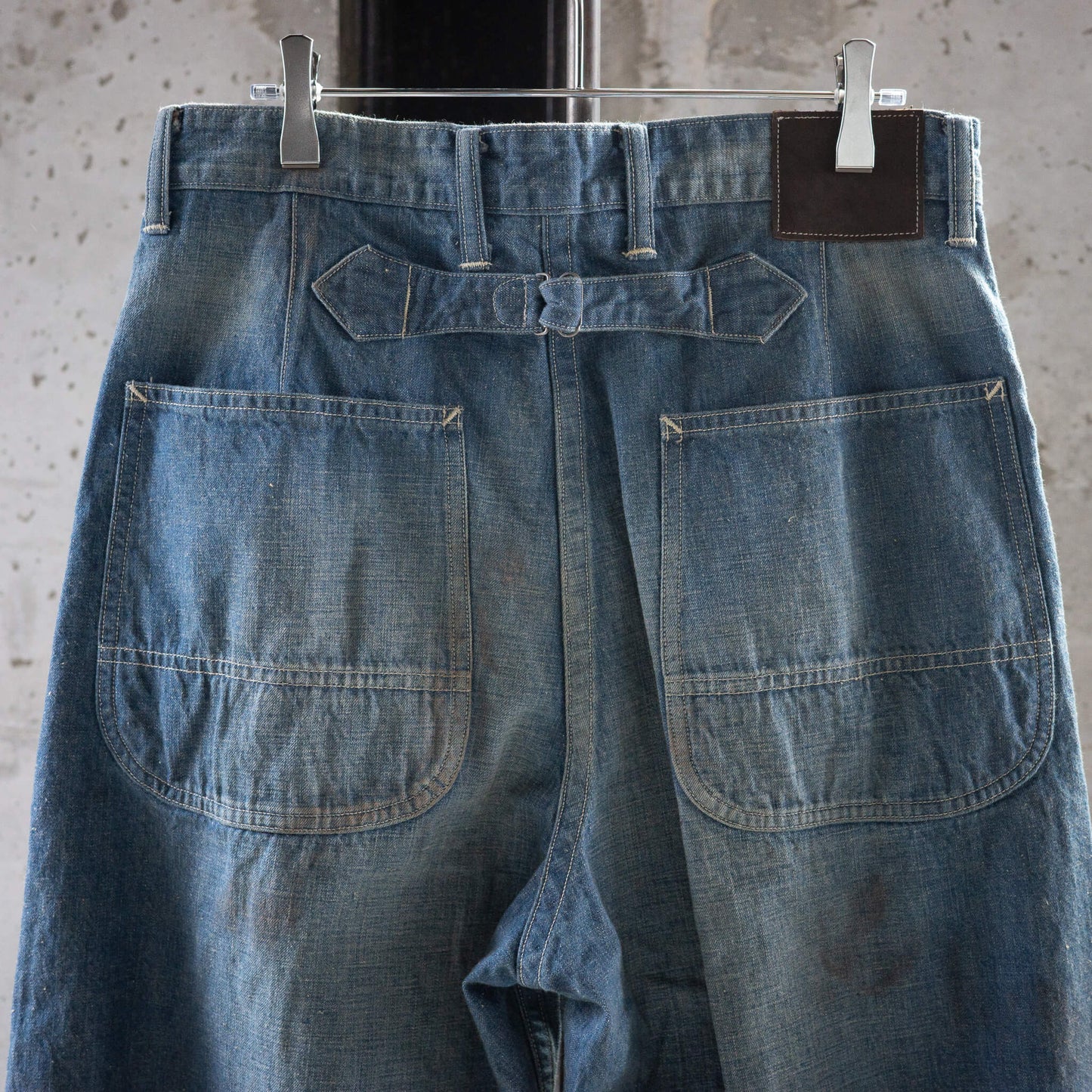 T.T Taiga Takahashi(ティー・ティー/タイガ タカハシ)/Lot.717 Damaged Painter Pants With Buckle