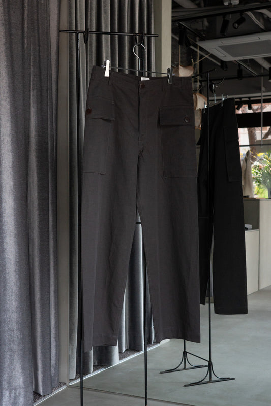 BISOWN(ビソウン)/COTTON LINEN M43 TROUSERS