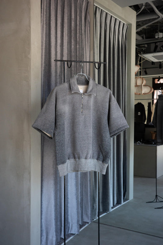 T.T Taiga Takahashi(ティー・ティー/タイガ タカハシ)/Lot.621 Half Zip S/S Sweat Shirts