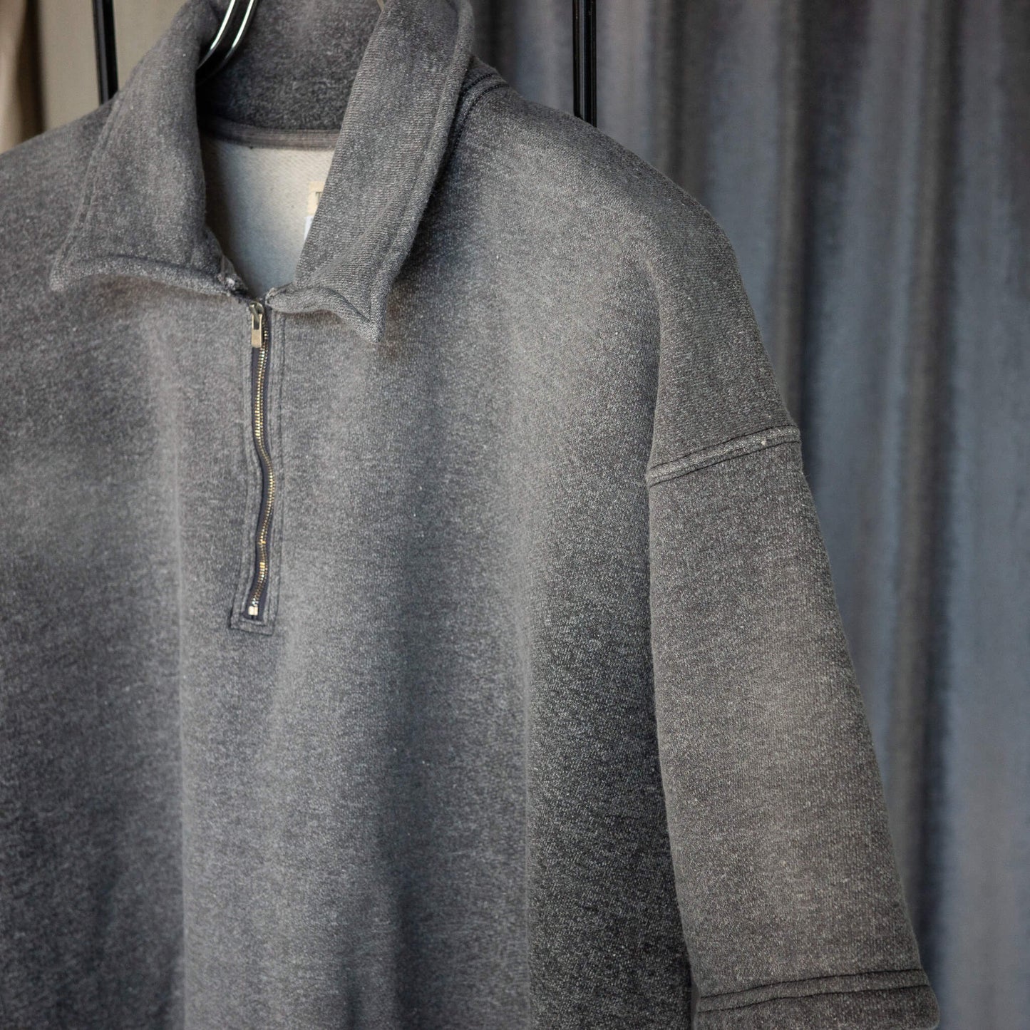 T.T Taiga Takahashi(ティー・ティー/タイガ タカハシ)/Lot.621 Half Zip S/S Sweat Shirts
