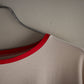 BISOWN(ビソウン)/PIMA MOKLODI RINGER TEE STONE×RED