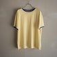 BISOWN(ビソウン)/PIMA MOKLODI RINGER TEE YELLOW×BLUE