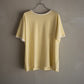BISOWN(ビソウン)/PIMA MOKLODI RINGER TEE YELLOW×WHITE