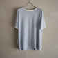 BISOWN(ビソウン)/PIMA MOKLODI RINGER TEE SMOKE BLUE×WHITE
