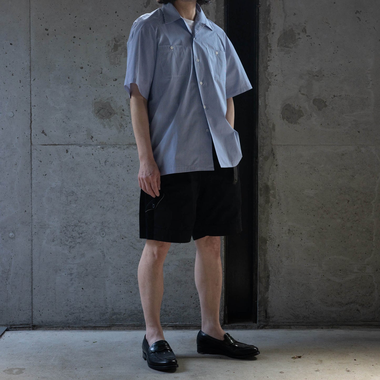 EESETT&Co(イイセットアンドコー)/HALF SLEEVE OPEN COLLAR SHIRT(BONNIE)