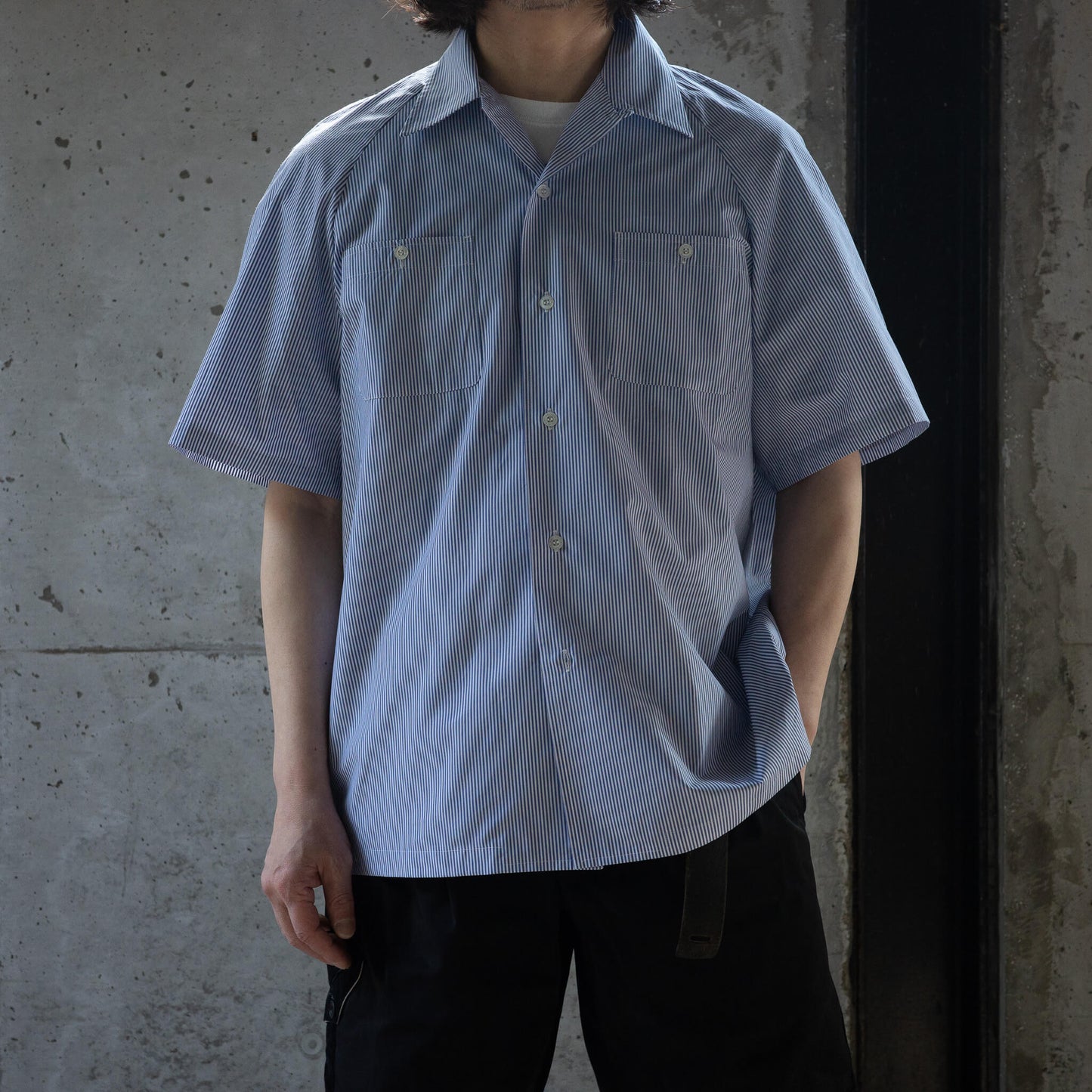 EESETT&Co(イイセットアンドコー)/HALF SLEEVE OPEN COLLAR SHIRT(BONNIE)