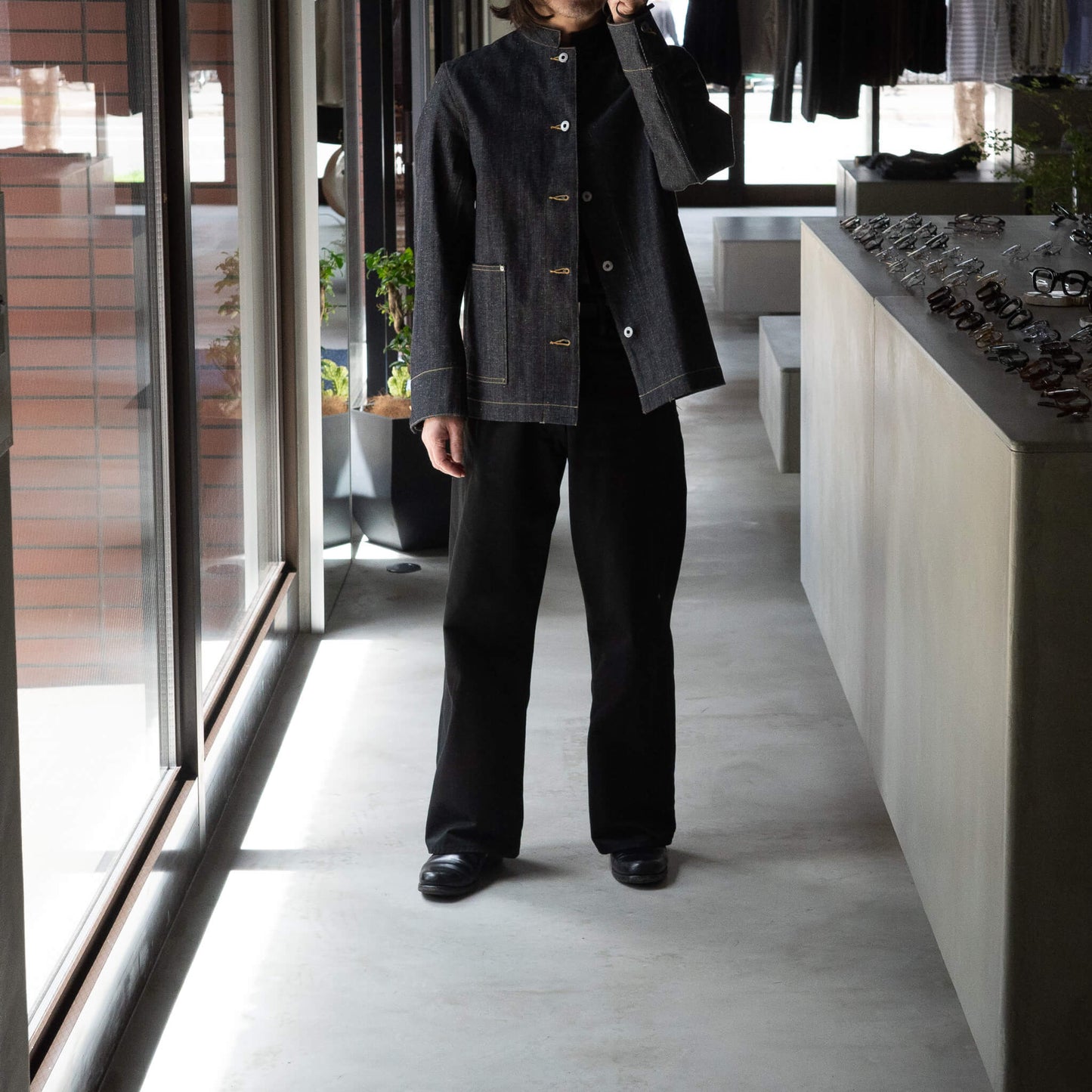 T.T Taiga Takahashi(ティー・ティー/タイガ タカハシ)/Lot.706 Stand Collar Denim Jacket