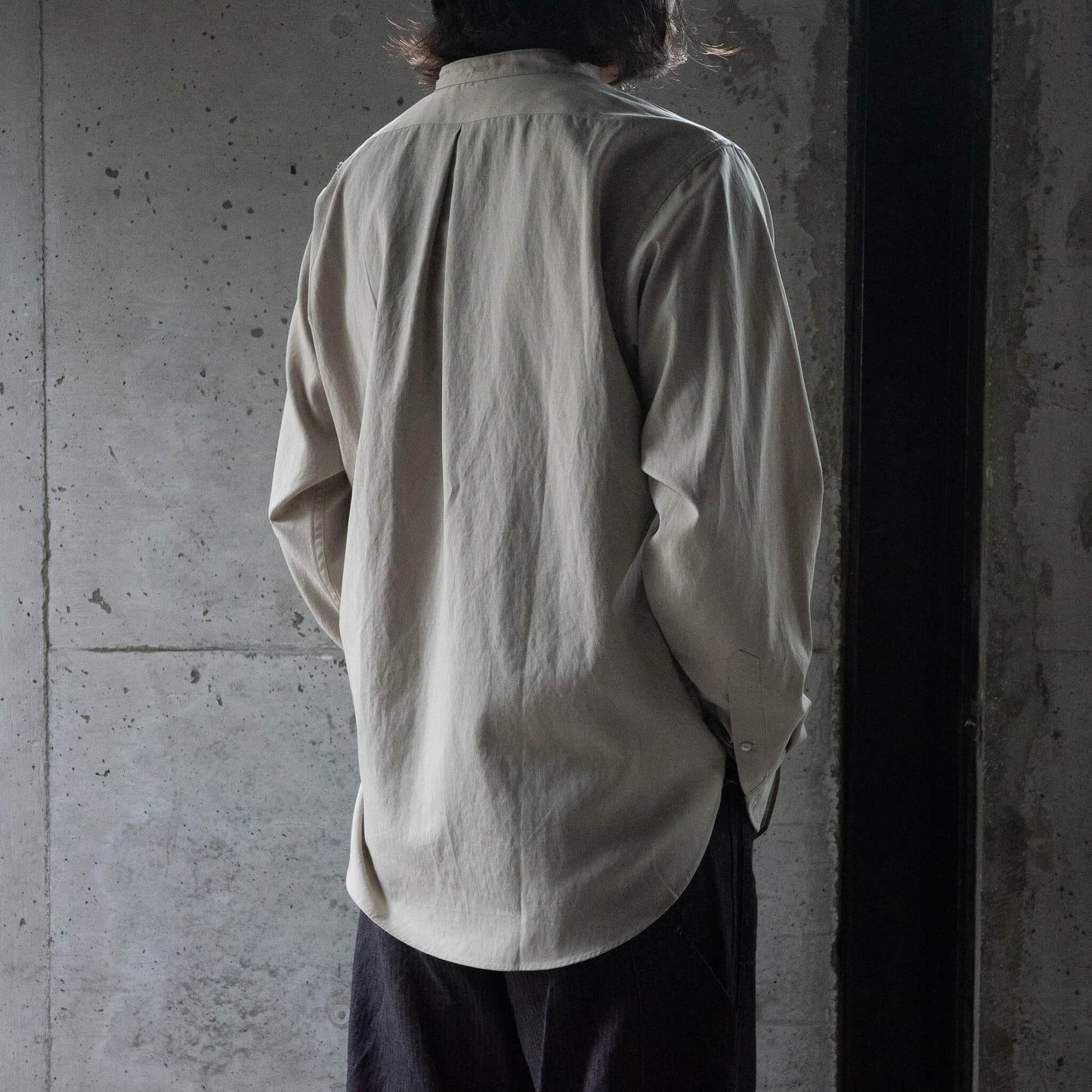 T.T Taiga Takahashi(ティー・ティー/タイガ タカハシ)/Lot.104 Band Collar Shirt