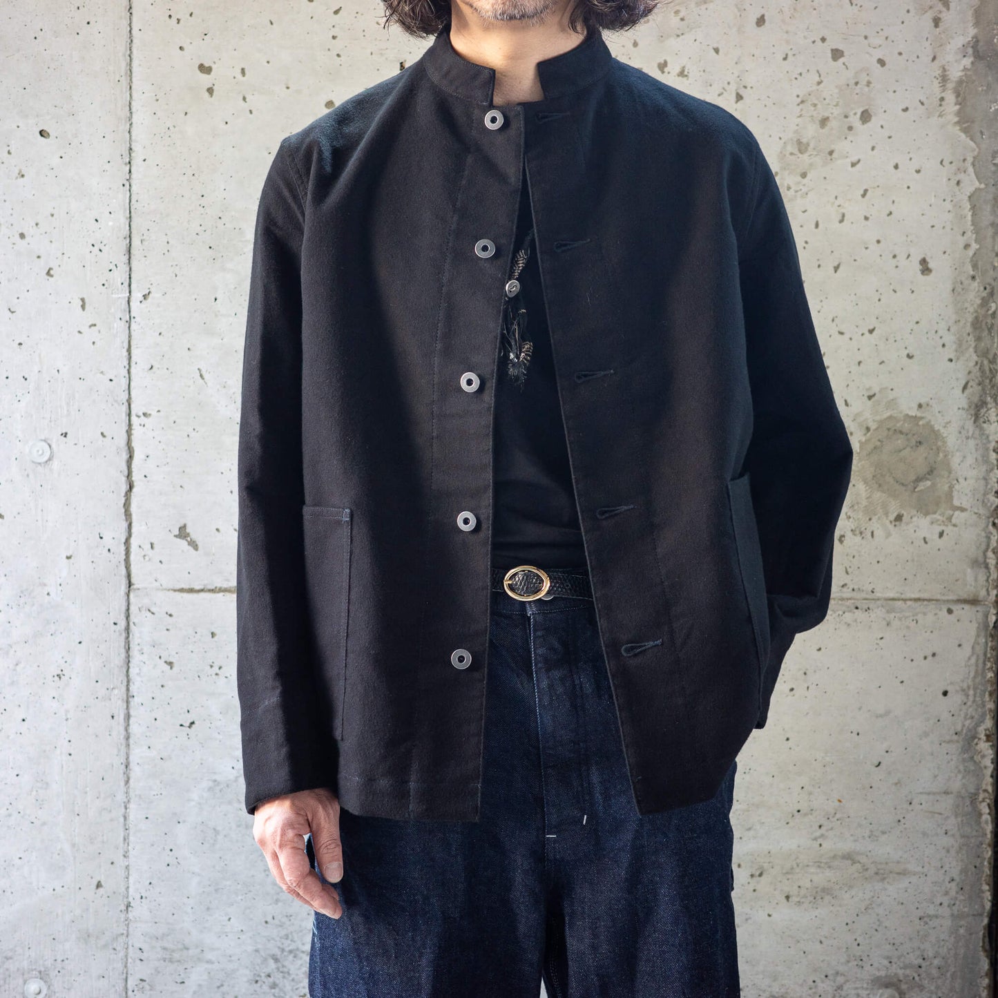 T.T Taiga Takahashi(ティー・ティー/タイガ タカハシ)/Lot.307 Stand Collar Jacket