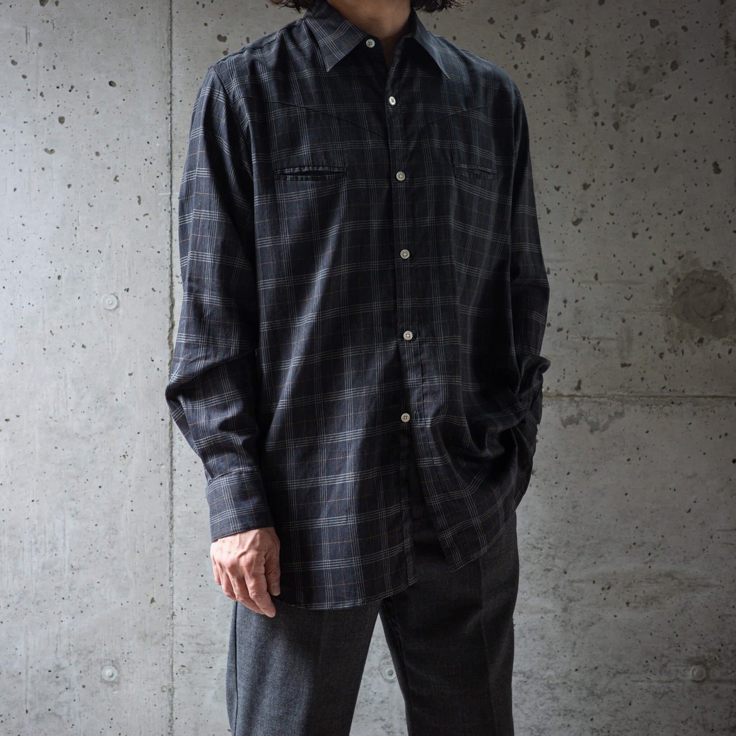 BISOWN(ビソウン)/SZ BOIL COTTON WESTERN SHIRTS/TG