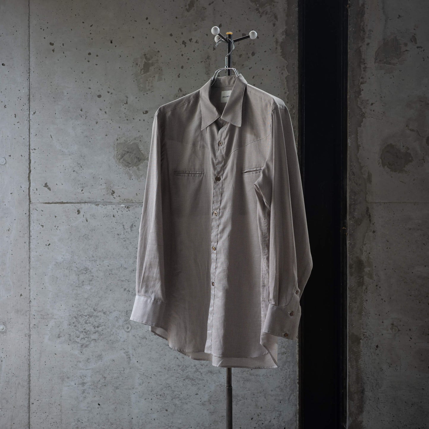 BISOWN(ビソウン)/SZ BOIL COTTON WESTERN SHIRTS/BR