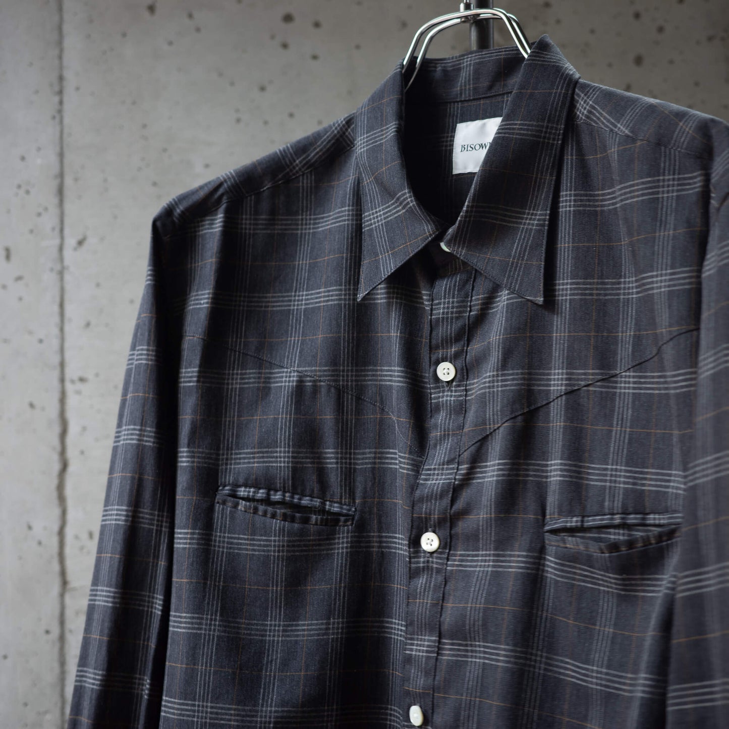 BISOWN(ビソウン)/SZ BOIL COTTON WESTERN SHIRTS/TG
