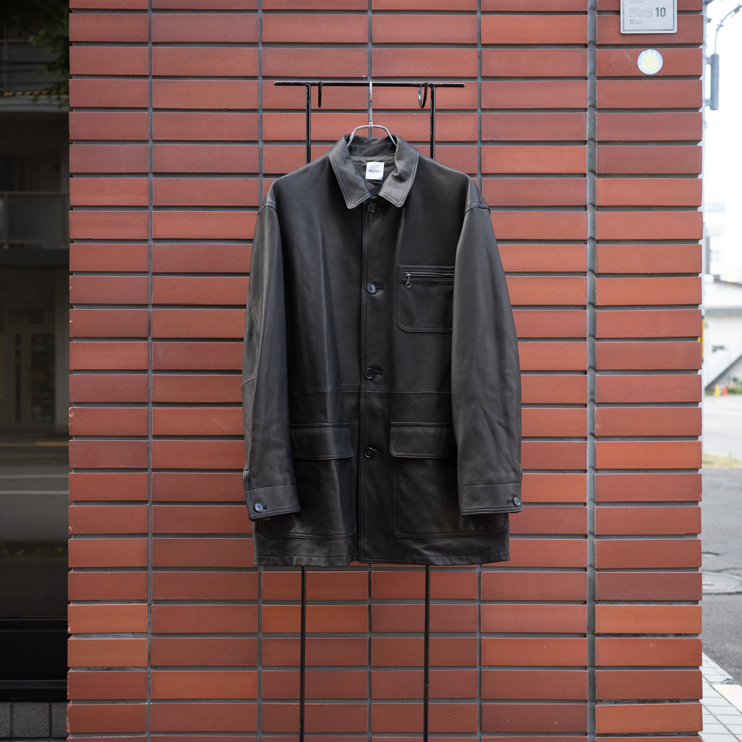 BISOWN(ビソウン)/LUMB LEATHER HUNTING JACKET