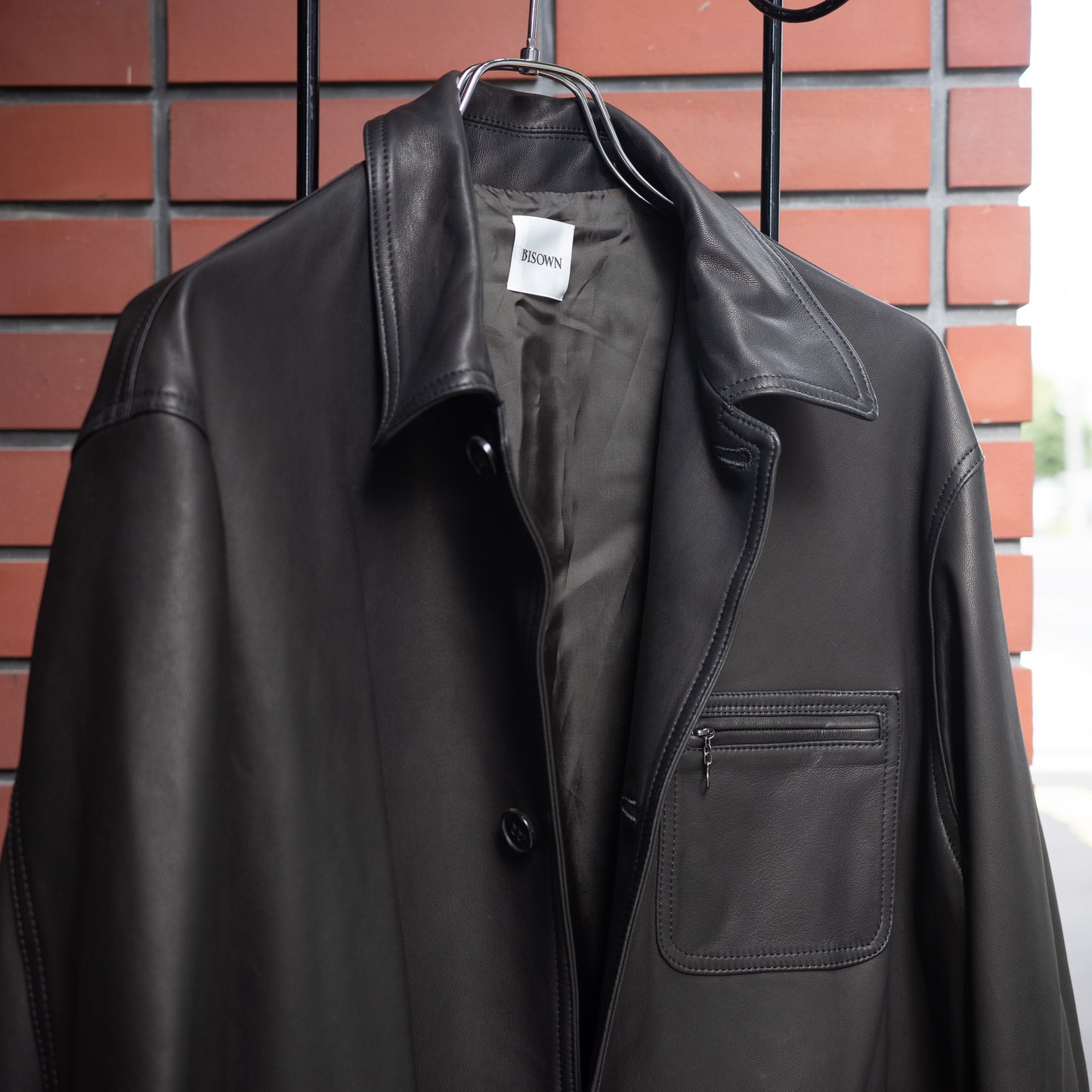 BISOWN(ビソウン)/LUMB LEATHER HUNTING JACKET