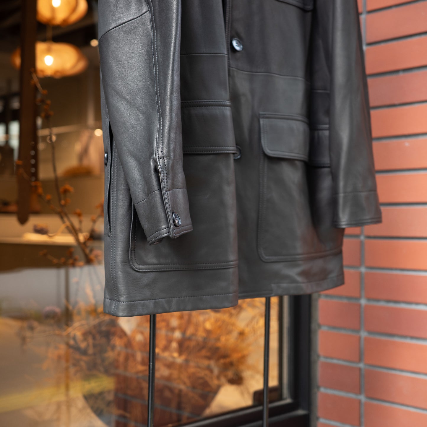 BISOWN(ビソウン)/LUMB LEATHER HUNTING JACKET