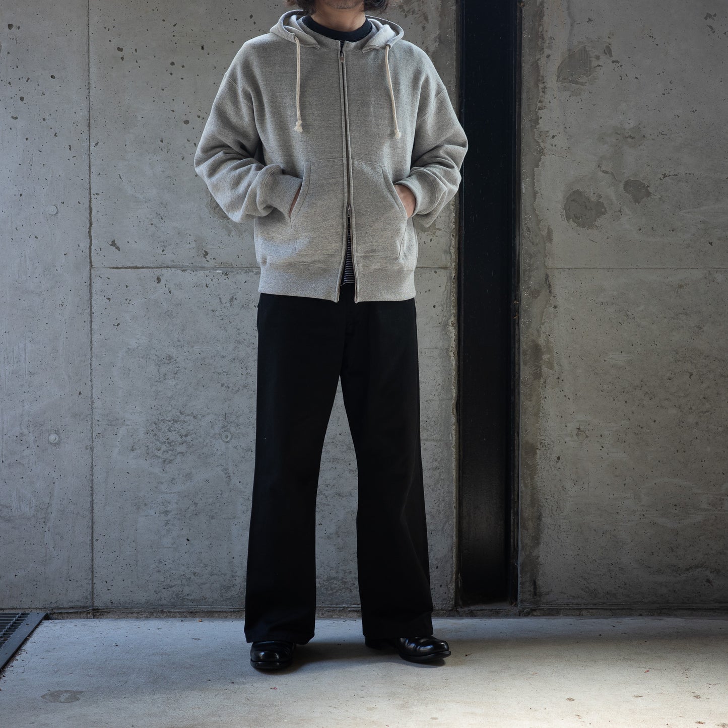 BISOWN(ビソウン)/AFTER HOODIE ZIP UP SWEAT