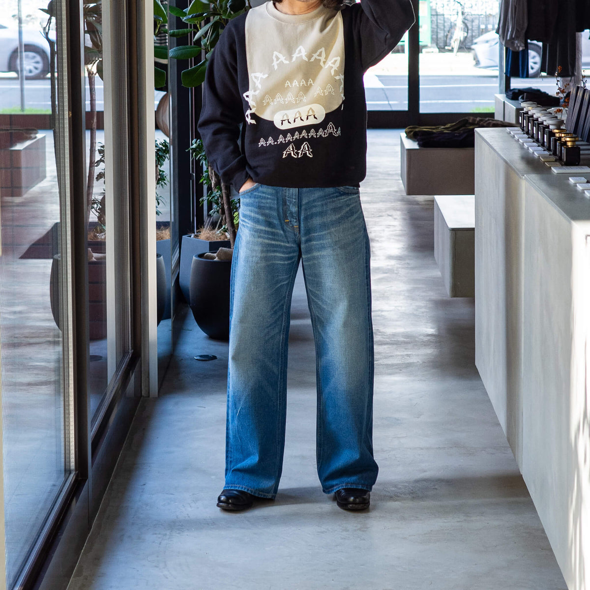 EESETT&Co(イイセットアンドコー)/COLLEGE SWEAT SHIRT(BEAGLE)
